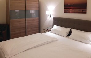 1 Schlafzimmer, kostenloses WLAN, Bettwäsche