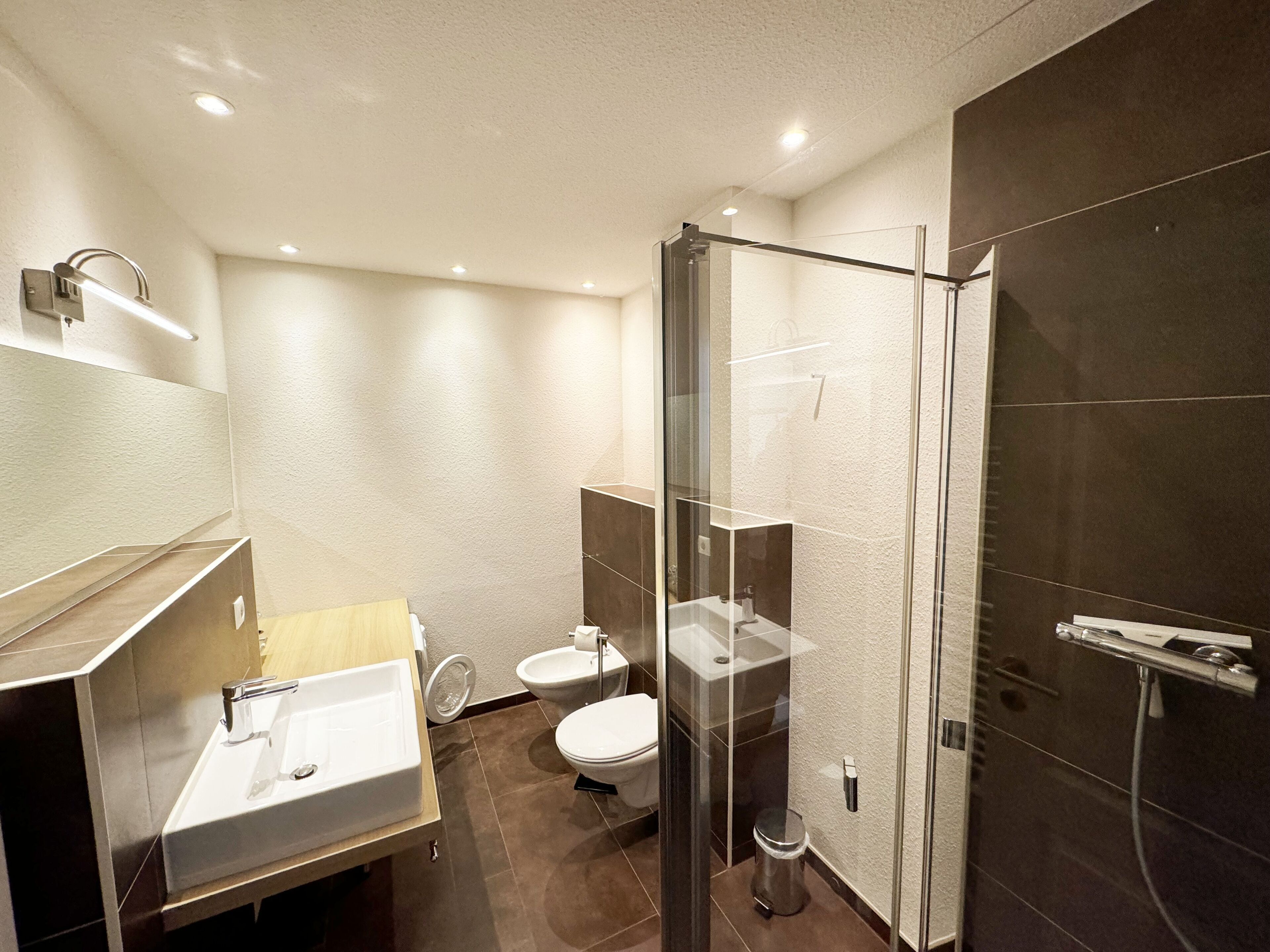Shower, hair dryer