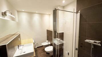 Shower, hair dryer
