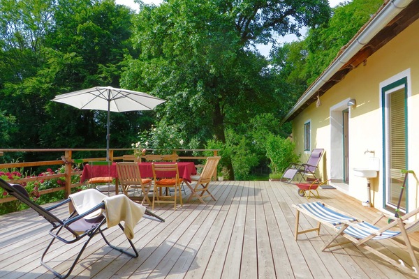 neue Holzterrasse
