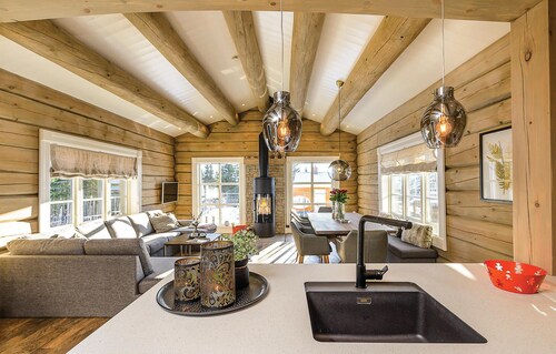 Tolles Haus in Sjusjøen mit Sauna