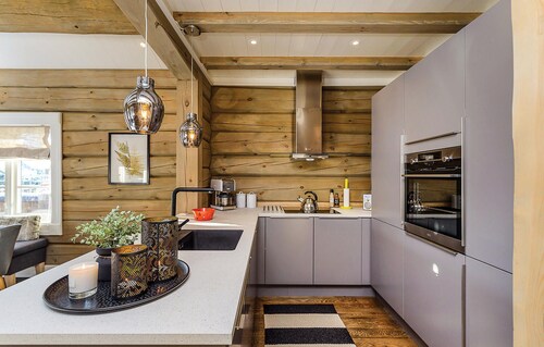 Tolles Haus in Sjusjøen mit Sauna