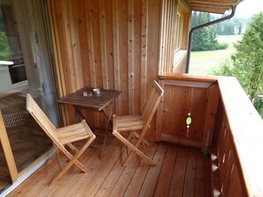 Outdoor dining - Holiday meadow green - Ferienhof Mayrhofer (Innerschwand am Mondsee)