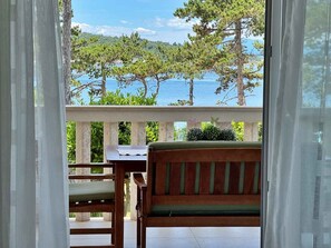 Interior - Holiday apartment with sea view and barbecue (Šilo)