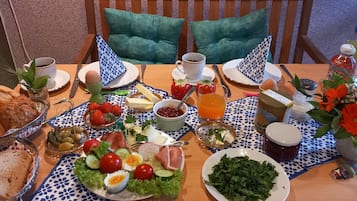 Frühstück gegen Gebühr