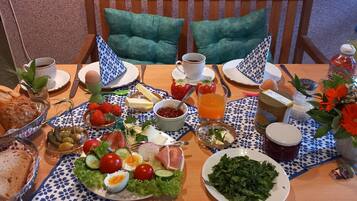 Frühstück gegen Gebühr