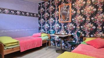 2 habitaciones, wifi y ropa de cama