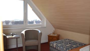 2 bedrooms, in-room safe, travel crib, WiFi