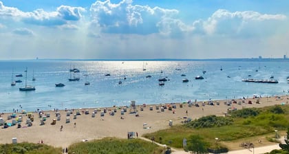 Ostseeblick-Perle 1, 10. Stock, Panoramablick, Pool - Ostseeblick-Perle, Prinz