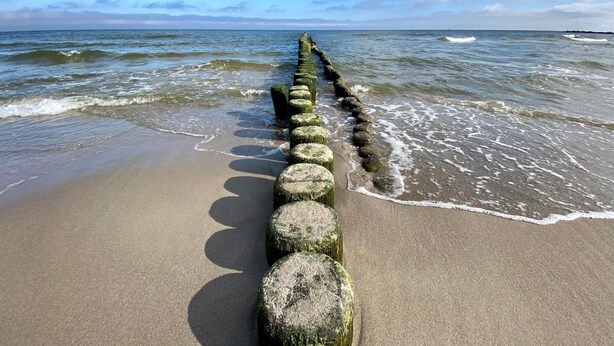 Nær stranden