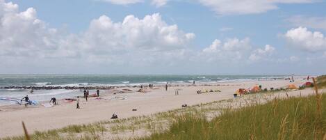 Tæt på stranden