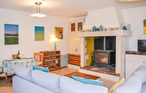 Cheminée, lecteur de DVD