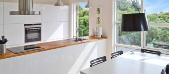 Superbe maison Ă LĂžkken avec sauna