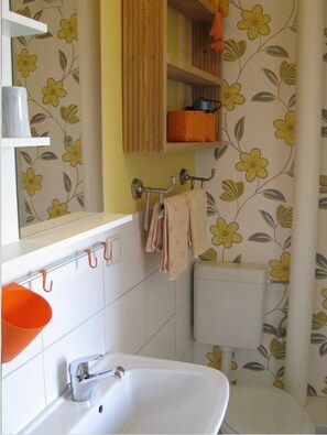 SĂšche-cheveux, serviettes fournies, savon, papier toilette