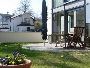 Outdoor dining - Villa Theresa 1 - Villa Theresa, App. 1 (Heringsdorf)