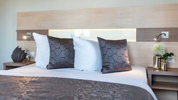 2 bedrooms, in-room safe, travel crib, WiFi