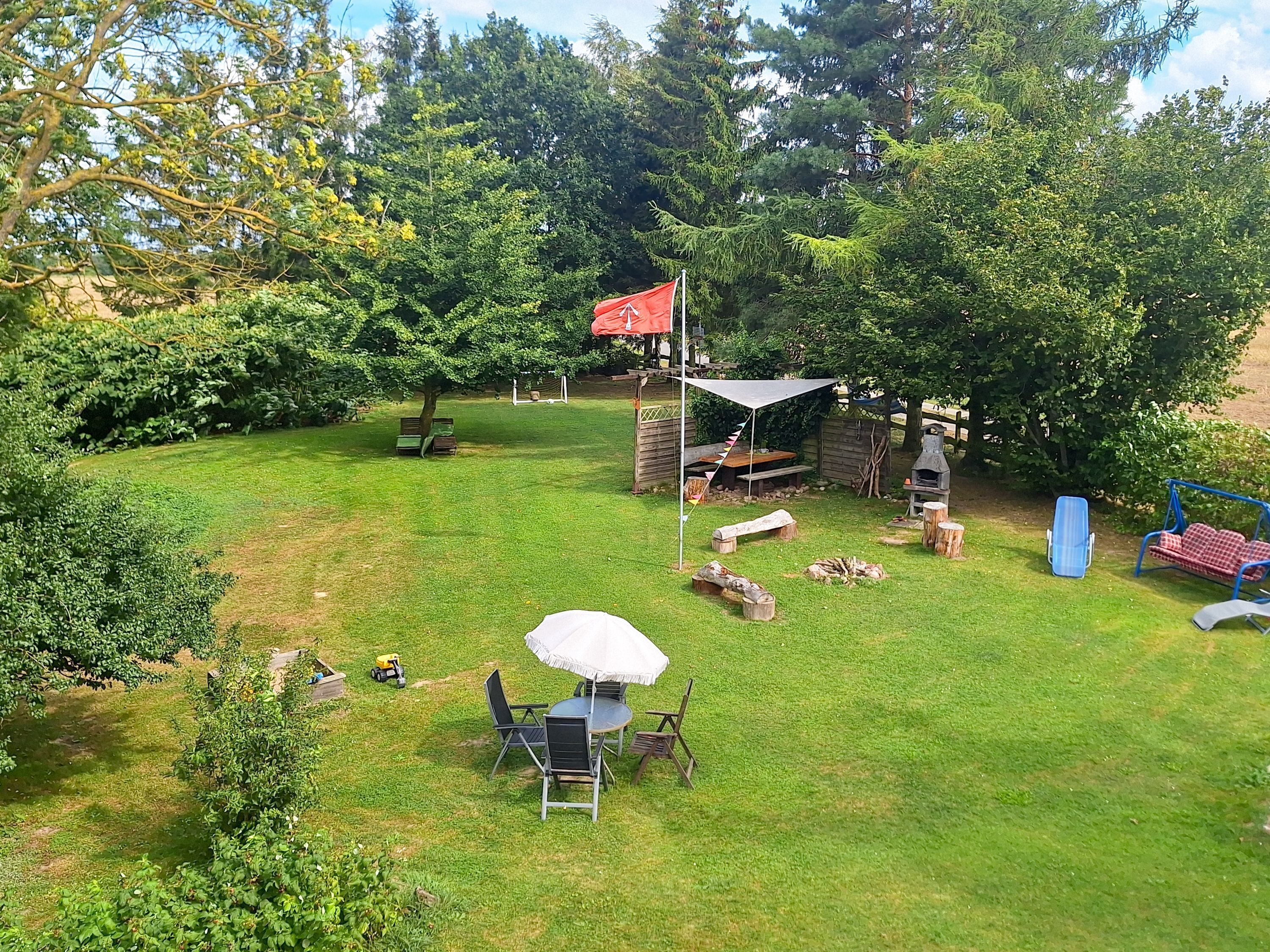 Overnattingsstedets uteområder