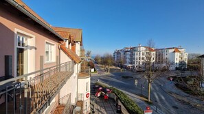 Blick von der Unterkunft