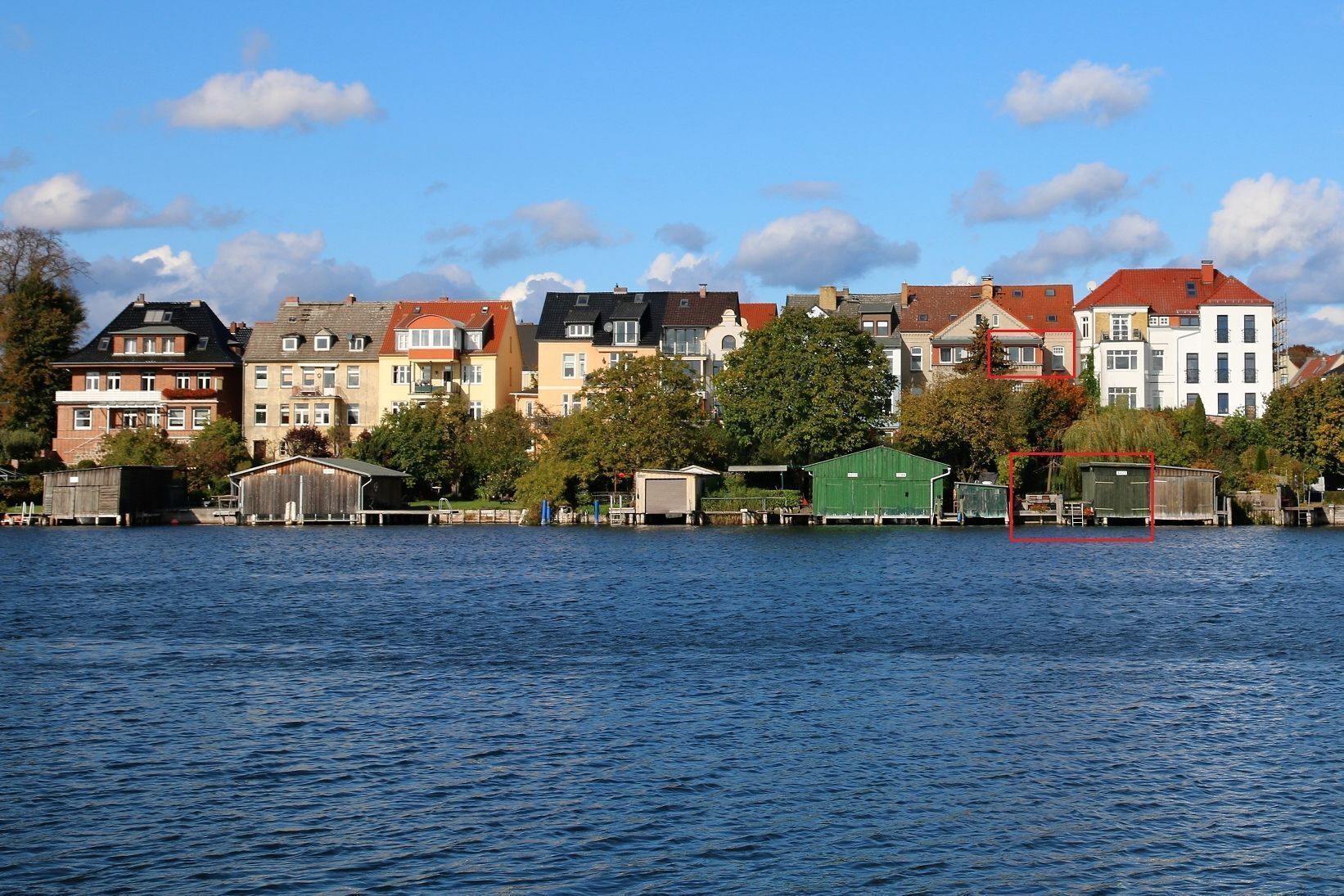 Blick auf die Wohnung