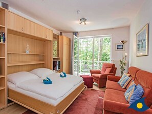 1 Schlafzimmer, WLAN, Bettwäsche