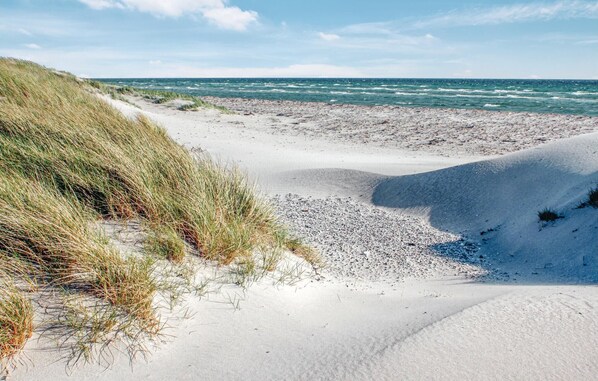 Una spiaggia nelle vicinanze