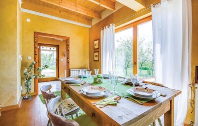 Nice home in Plaski with sauna