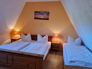 2 slaapkamers, wifi, beddengoed