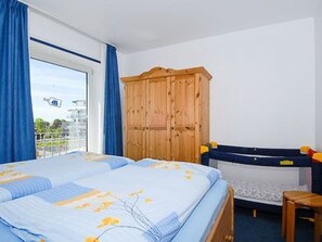 2 chambres, lit parapluie, Wi-Fi