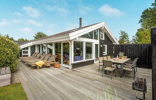 Nice home in Jerup with sauna