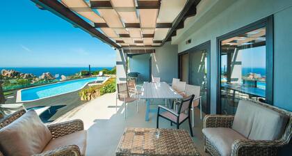 6 huonetta majoitus Trinita'd'Agultu OT