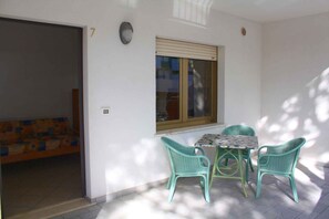 Outdoor dining - Holiday apartment mit Terasse (Lignano)
