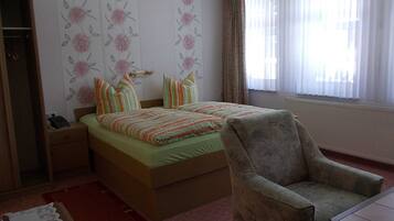 2 chambres, draps fournis