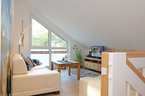Fernseher, Kamin
