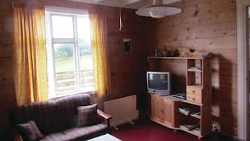 Televisor i llar de foc
