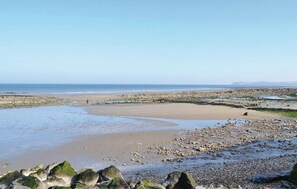 Vlak bij het strand