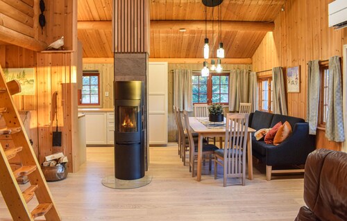 Beautiful home in Sjusjøen with WiFi