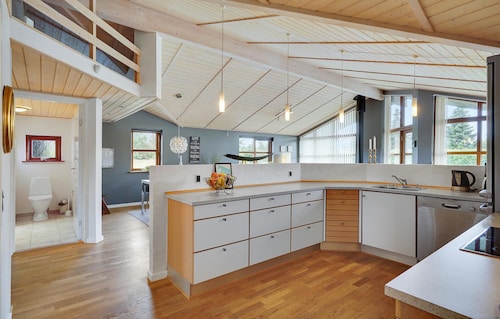 Nice home in Hals with sauna