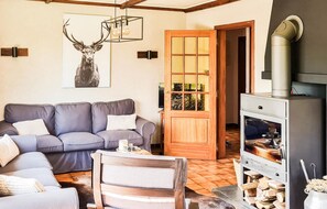 Télévision, cheminée