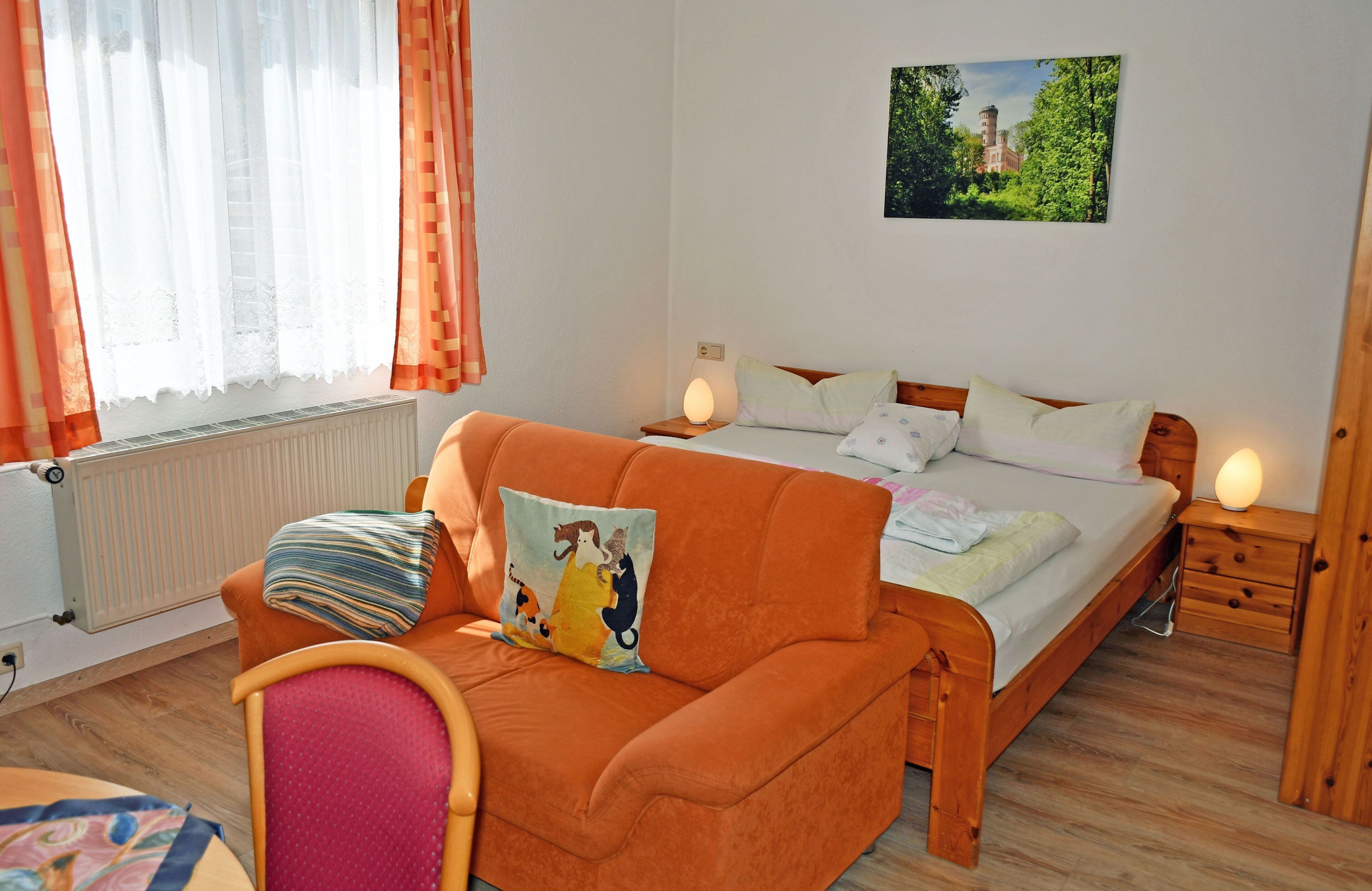 1 slaapkamer, reisbedje, wifi, beddengoed