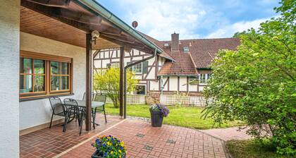 Vacation home garden view