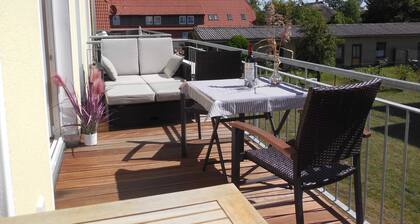 Bernstein Kamin 250 m Strand - Unterkunft Bernstein, WLAN, Kamin ca. 250m zum