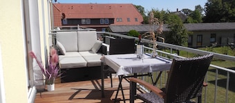 Ekskl. App. Gul, peis, vaskemaskin, 250 m til stranden - Appartement Bernstein, BE