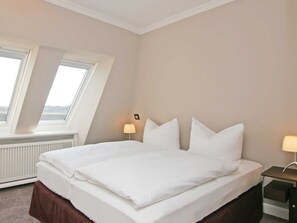 2 bedrooms, iron/ironing board, travel crib, WiFi