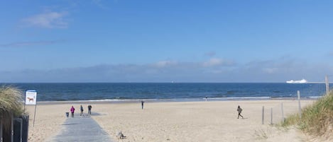 Una spiaggia nelle vicinanze