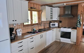 Kühlschrank, Mikrowelle, Herdplatte, Geschirrspüler