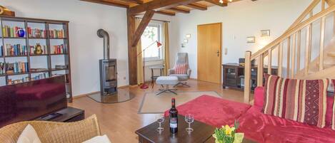 تلفزيون، مدفأة