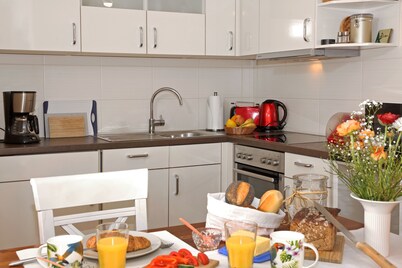 Accommodation Seestern, WLAN, approx. 250m to the beach