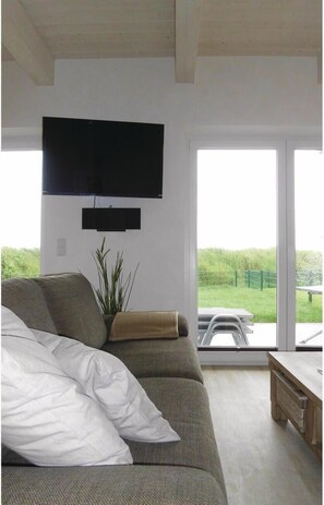 Fernseher, Kamin