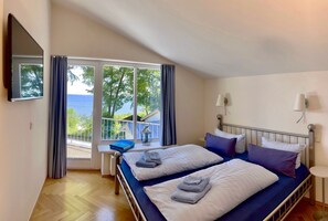 2 chambres, coffre-fort, fer et planche à repasser, Wi-Fi