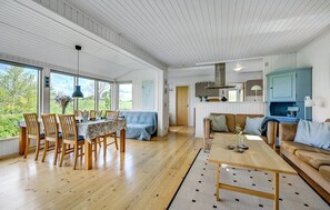 Fernseher, Kamin